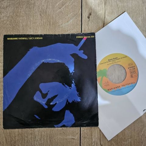 Marianne Faithfull – The Ballad Of Lucy Jordan 45LİK PLAK