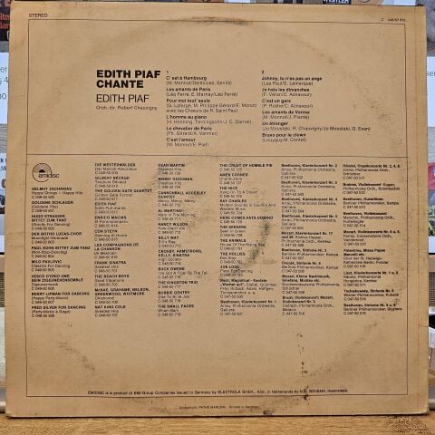 Edith Piaf – Chante LP PLAK