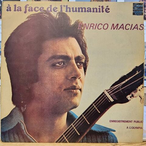 Enrico Macias – A La Face De L'Humanite LP PLAK