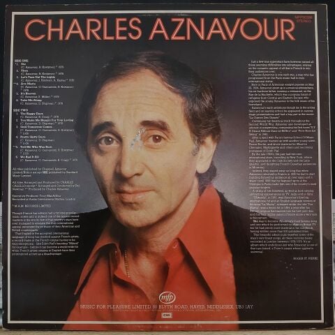 Charles Aznavour – Charles Aznavour LP PLAK