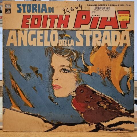 Edith Piaf & Betty Mars – Storia Di Edith Piaf - Angelo Di Strada LP PLAK
