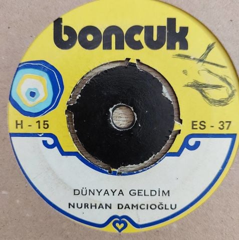Nurhan Damcıoğlu – Elmalı / Dünyaya Geldik 45LİK PLAK