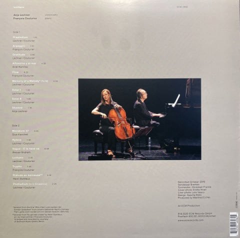 Anja Lechner, François Couturier – Lontano LP PLAK