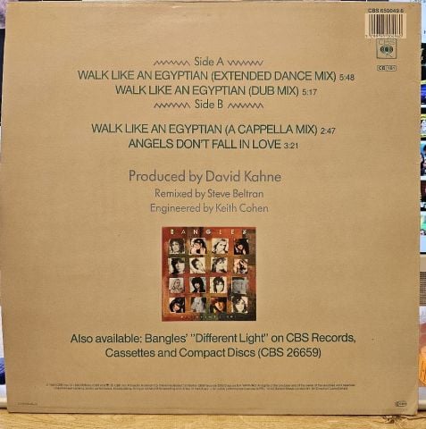 Bangles – Walk Like An Egyptian LP PLAK