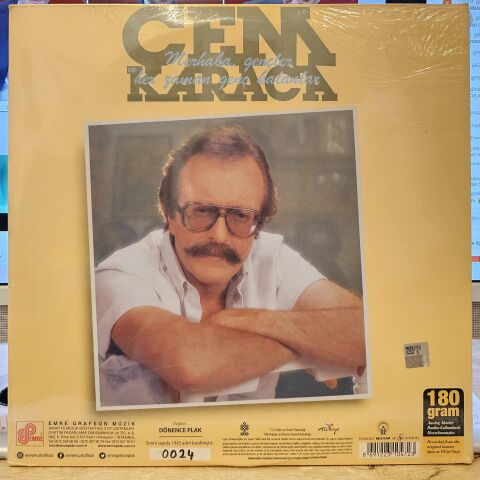 CEM KARACA - MERHABA GENÇLER HER ZAMAN GENÇ KALANLAR LP PLAK