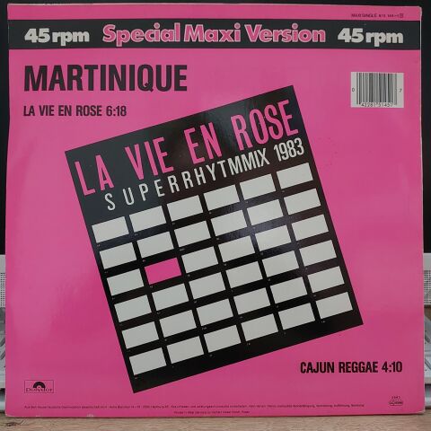 Martinique (2) – La Vie En Rose LP PLAK