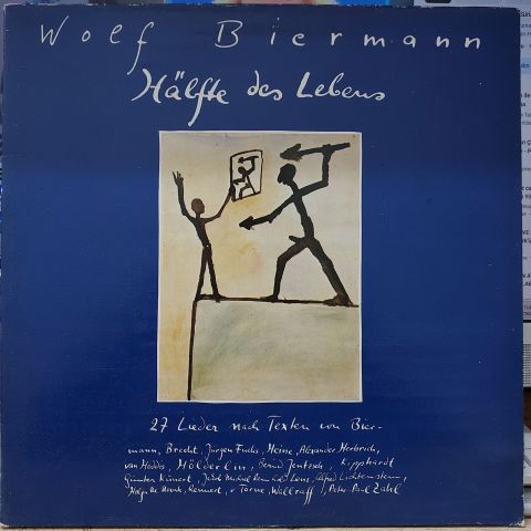 Wolf Biermann – Hälfte Des Lebens LP PLAK