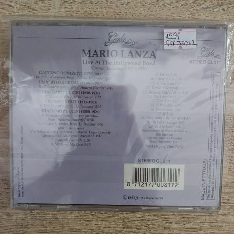 MARİO LANZA CD