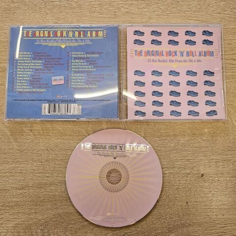 THE ORIGINAL ROCK 'N' ROLL ALBUM - 25 HOT ROCKİN' HİTS FROM THE 50s&60s CD