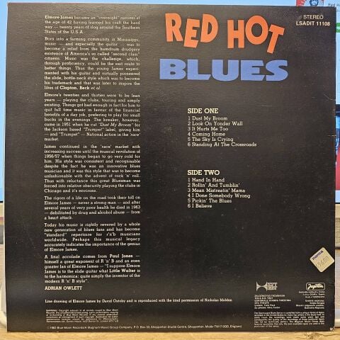 Elmore James – Red Hot Blues LP PLAK