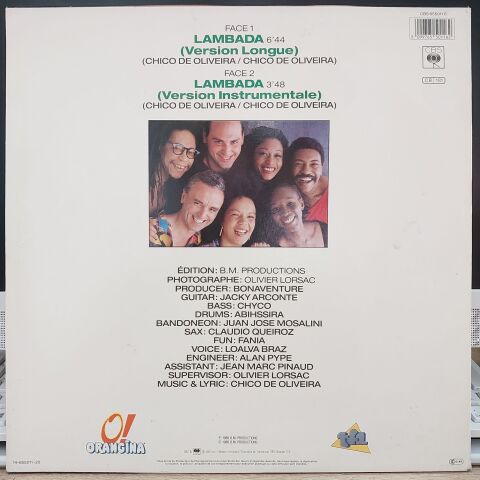 Kaoma – Lambada LP PLAK