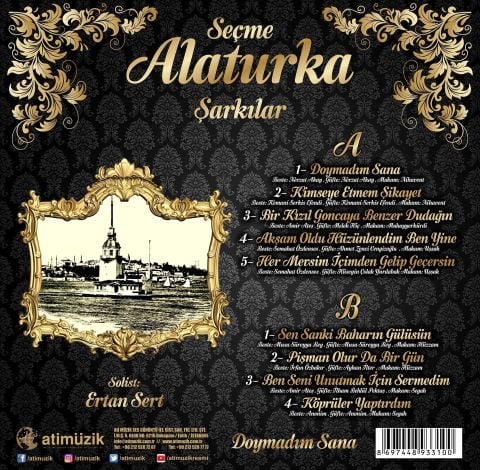 Seçme Alaturka Şarkılar  LP PLAK