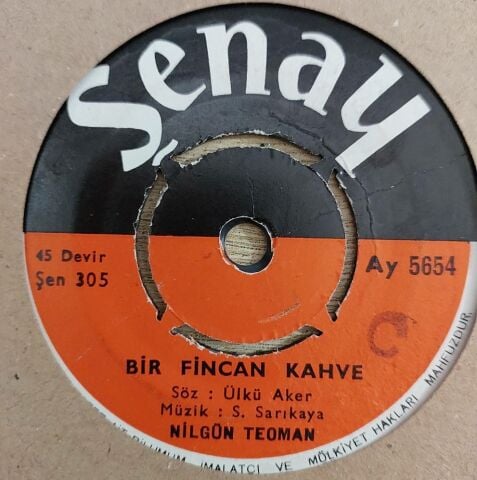 Nilgün Teoman – Handan / Bir Fincan Kahve 45LİK PLAK