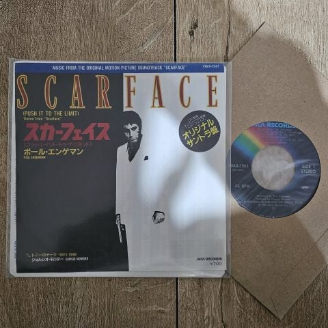 Scarface - (Push It To The Limit) Tony's Theme 45LİK PLAK
