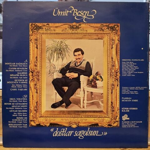Ümit Besen – Dostlar Sağolsun LP PLAK