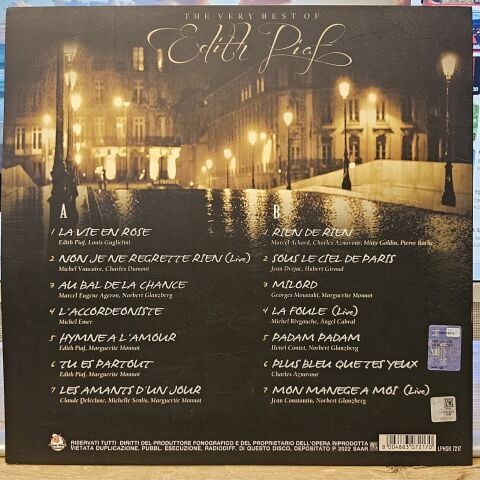 Edith Piaf – The Very Best Of LP PLAK