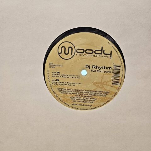 DJ Rhythm – Live From Paris LP PLAK