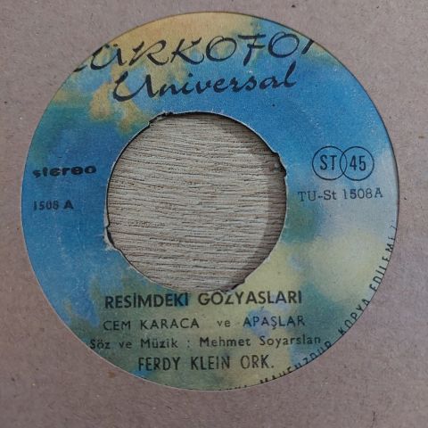 CEM KARACA - RESİMDEKİ GÖZ YAŞLARI 45LİK PLAK