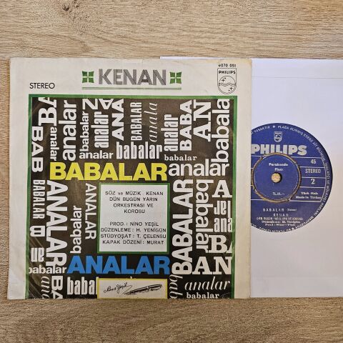 Kenan – Analar / Babalar 45LİK PLAK