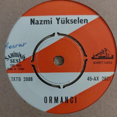 Nazmi Yükselen – Ormancı 45LİK PLAK