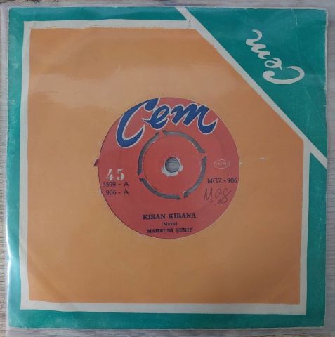 AŞIK MAHZUNİ ŞERİF - KIRAN KIRANA 45LİK PLAK