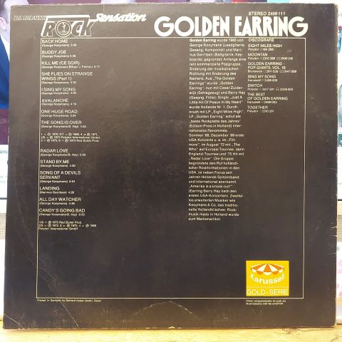 Golden Earring – Rock Sensation LP PLAK