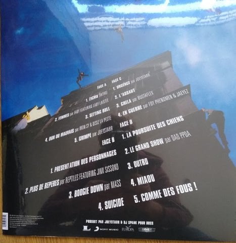 Yamakasi - Les Samouraïs Des Temps Modernes LP PLAK