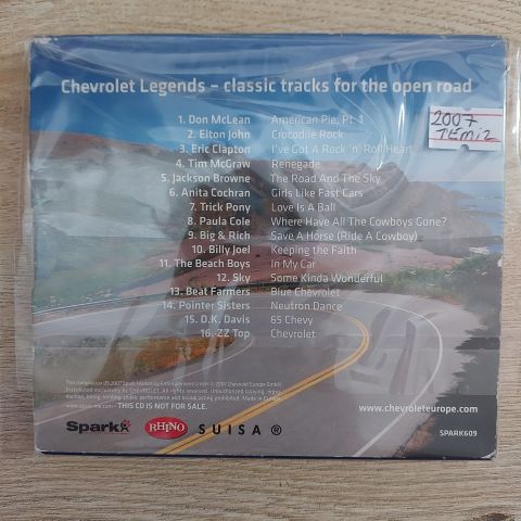 CHEVROLET LEGENDS CD...