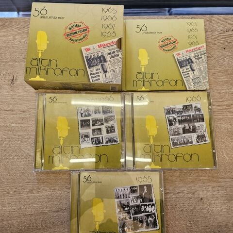 ALTIN MİKROFON - 1965/1966/1967/1968 56 UNUTULMAZ ESER CD