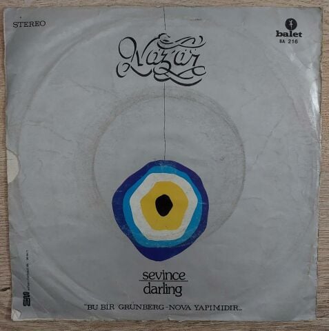 Nazar , Nilüfer – Sevince / Darling 45LİK PLAK