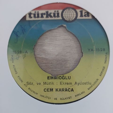 CEM KARACA - O LEYLİ 45LİK PLAK