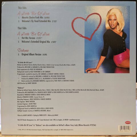 RuPaul – A Little Bit Of Love LP PLAK