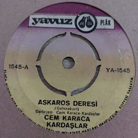 CEM KARACA - ÜRYAN GELDİM 45LİK PLAK