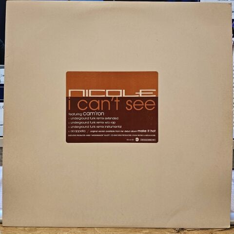 Nicole Featuring Cam'ron – I Can't See LP PLAK