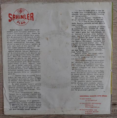 Nedret Selçuker – Agora Meyhanesi / Desem Ki 45LİK PLAK