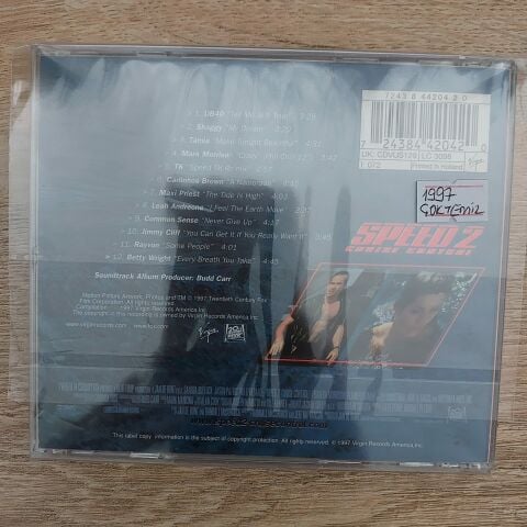 SPEED 2 CRUISE CONTROL CD