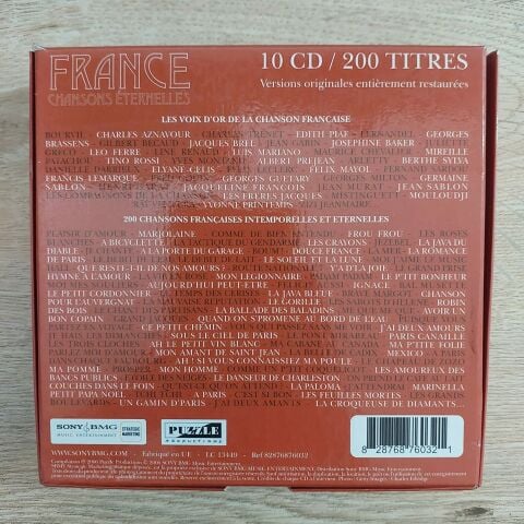 FRANCE - CHANSONS ETERNELLES CD