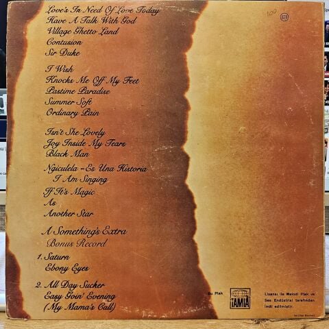 Stevie Wonder – Songs In The Key Of Life LP PLAK