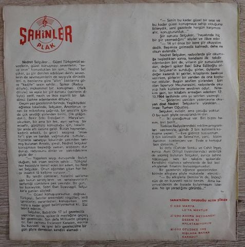 Nedret Selçuker – Marya 45LİK PLAK