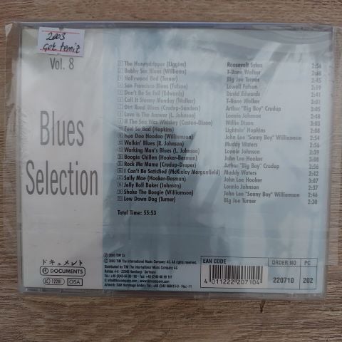 BLUES SELECTİON VOL. 8 CD