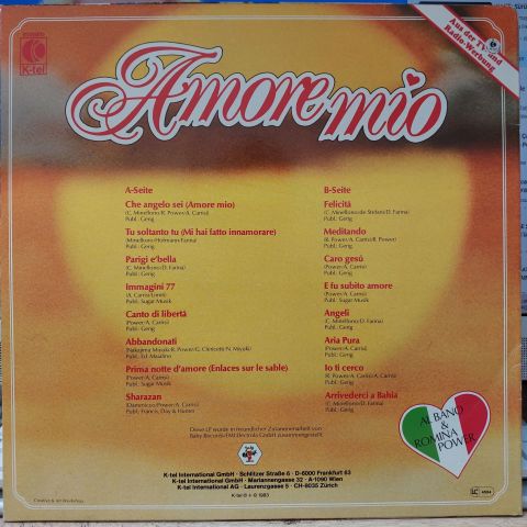 Al Bano & Romina Power – Amore Mio LP PLAK