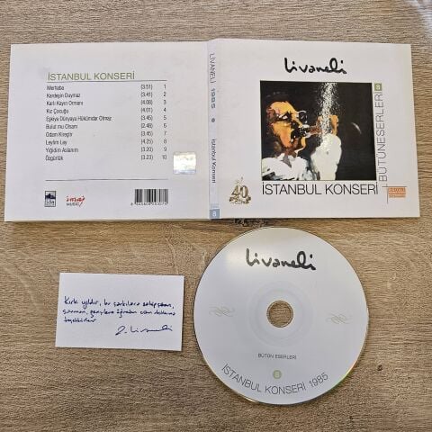 ZÜLFÜ LİVANELİ - İSTANBUL KONSERİ/BÜTÜN ESERLERİ VOL.8 CD