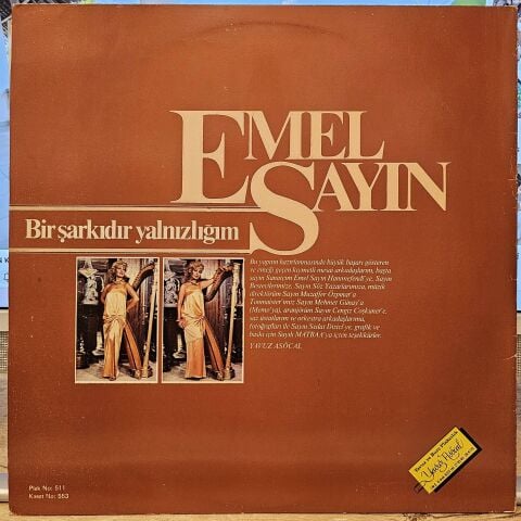 Emel Sayın – Bir Şarkıdır Yalnızlığım LP PLAK