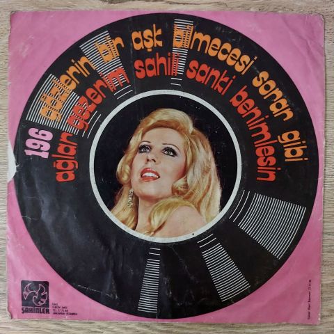 Mediha Şen – Gözlerin Bir Aşk Bilmecesi / Ağlar Gezerim Sahili Sanki Benimlesin 45LİK PLAK