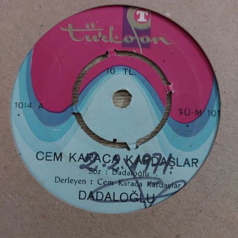 CEM KARACA - KALENDER 45LİK PLAK