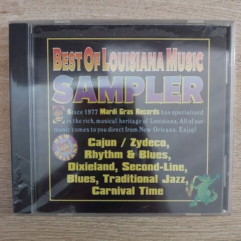 BEST OF LOUISIANA MUSIC SAMPLER CD