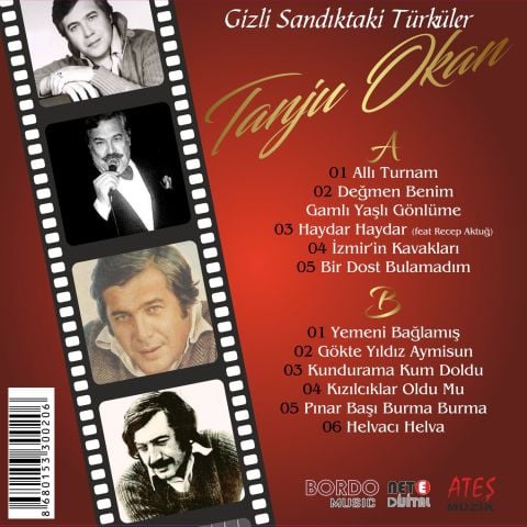Tanju Okan - Gizli Sandıktaki Türküler  LP PLAK