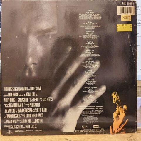 Various – 9½ Weeks (Original Motion Picture Soundtrack) LP PLAK