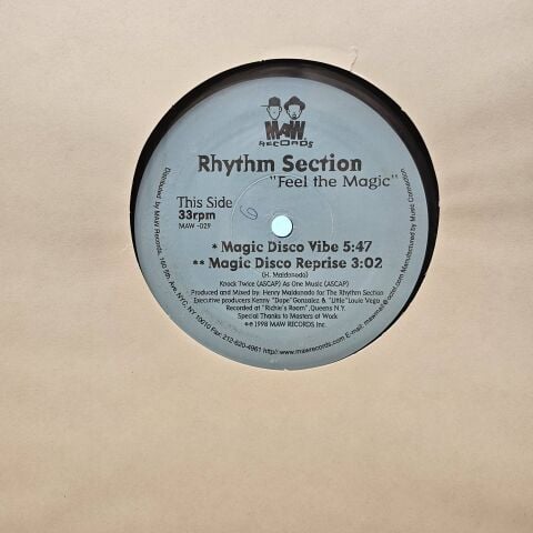 Rhythm Section – Feel The Magic LP PLAK