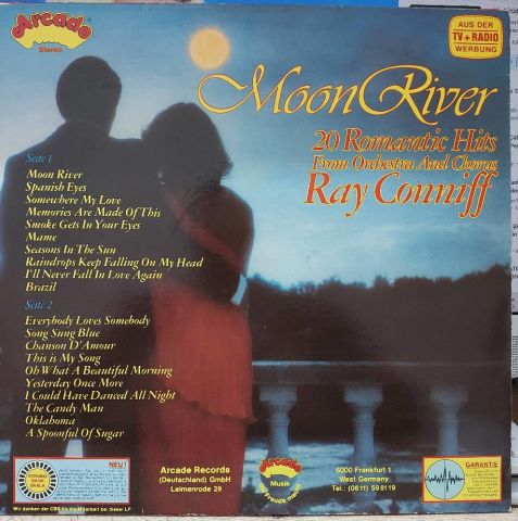 Orchestra And Chorus Ray Conniff* – Moon River (20 Romantic Hits) LP PLAK